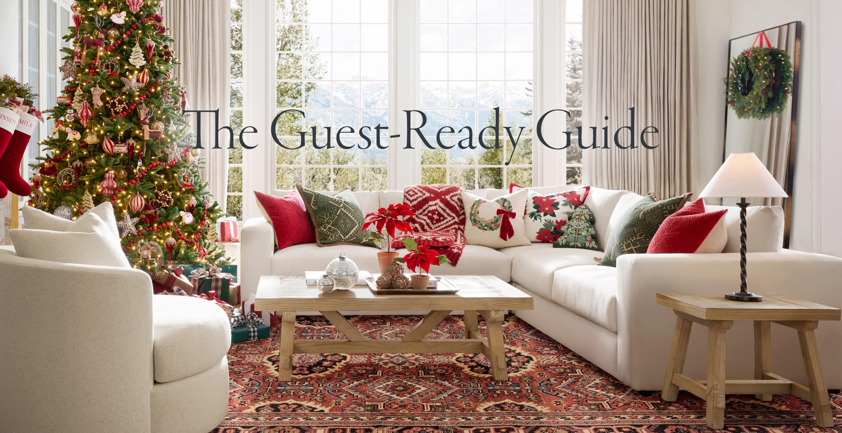 The Guest Ready Guide. The holidays are about welcoming loved ones, gathering around the table, and making memories together. Discover our expert hosting tips for a guest-ready home.